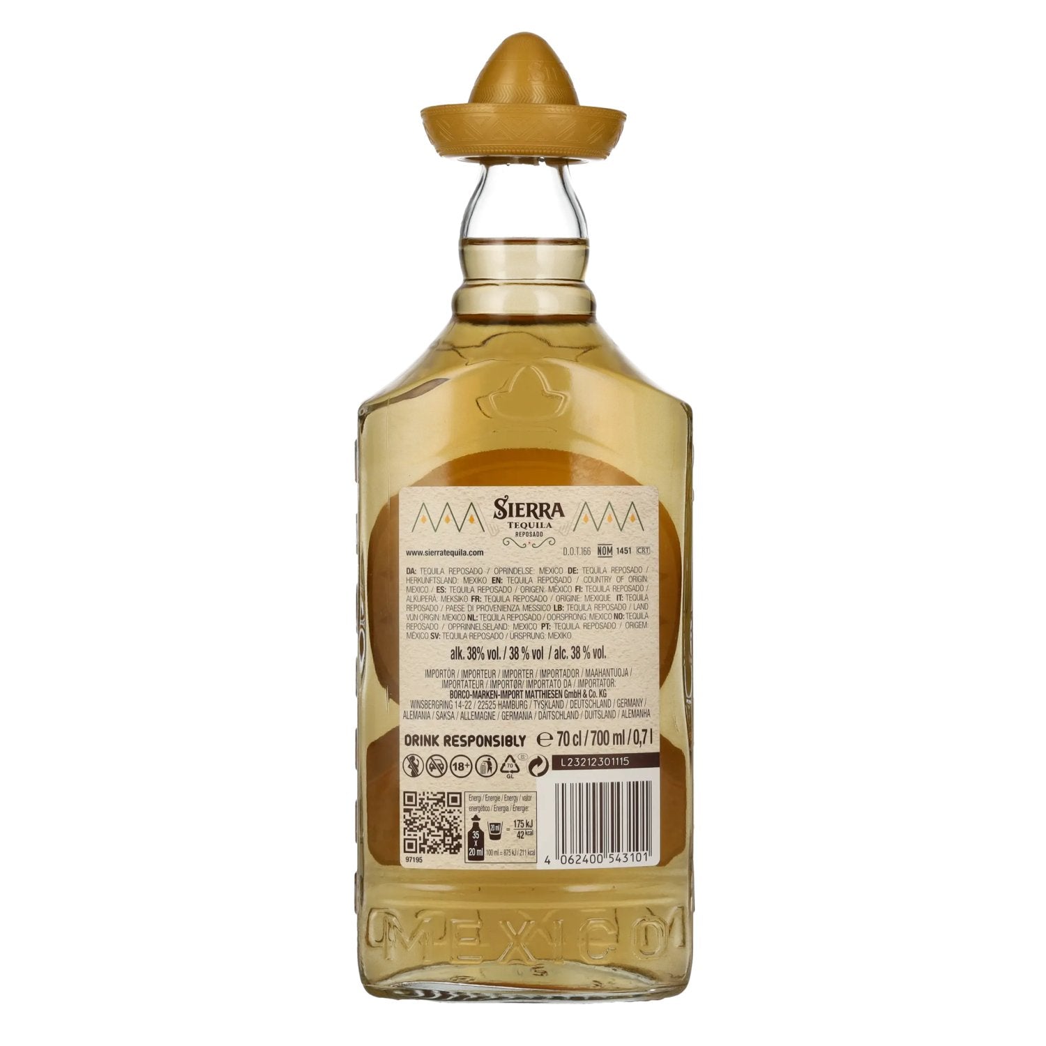 Sierra Tequila Reposado Día de los Muertos Limited Edition 38% Vol. 0,7l