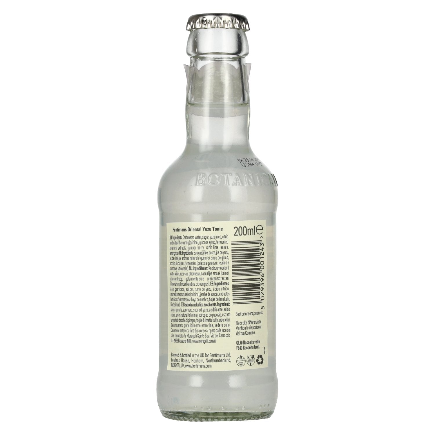 Fentimans ORIENTAL YUZU Tonic 6x4x0,2l