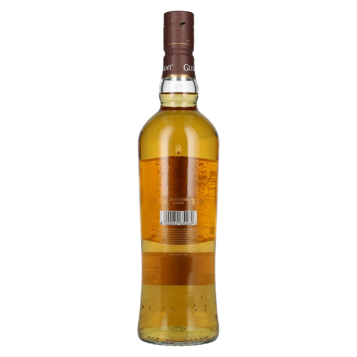 Glen Grant 12 Years Old Single Malt 43% Vol. 0,7l en coffret cadeau avec 2 verres