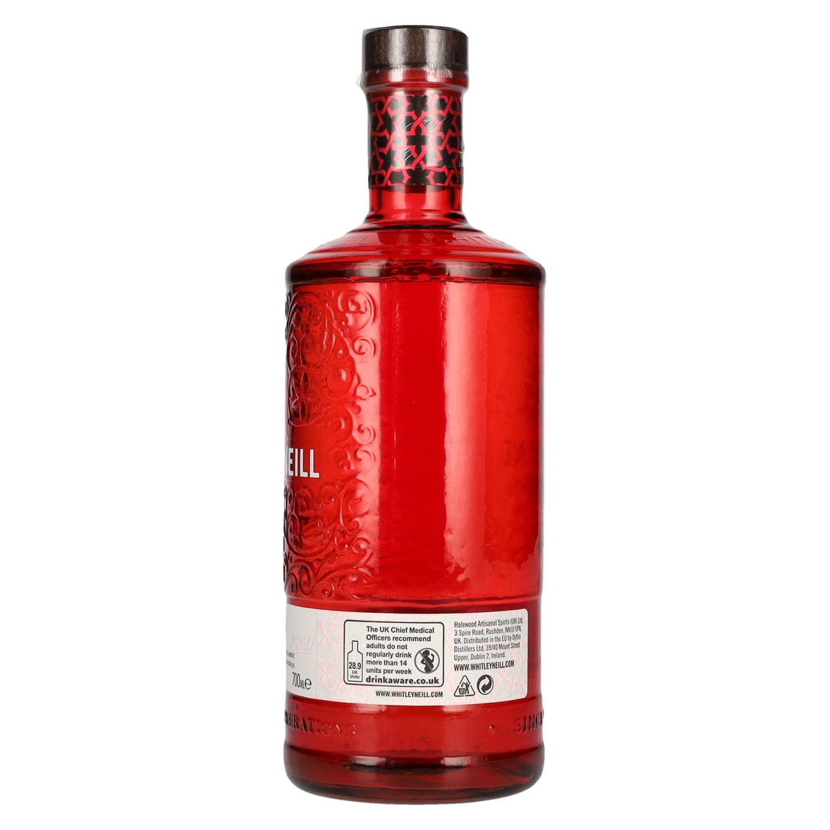 Whitley Neill RASPBERRY GIN 41.3% ABV 0.7l