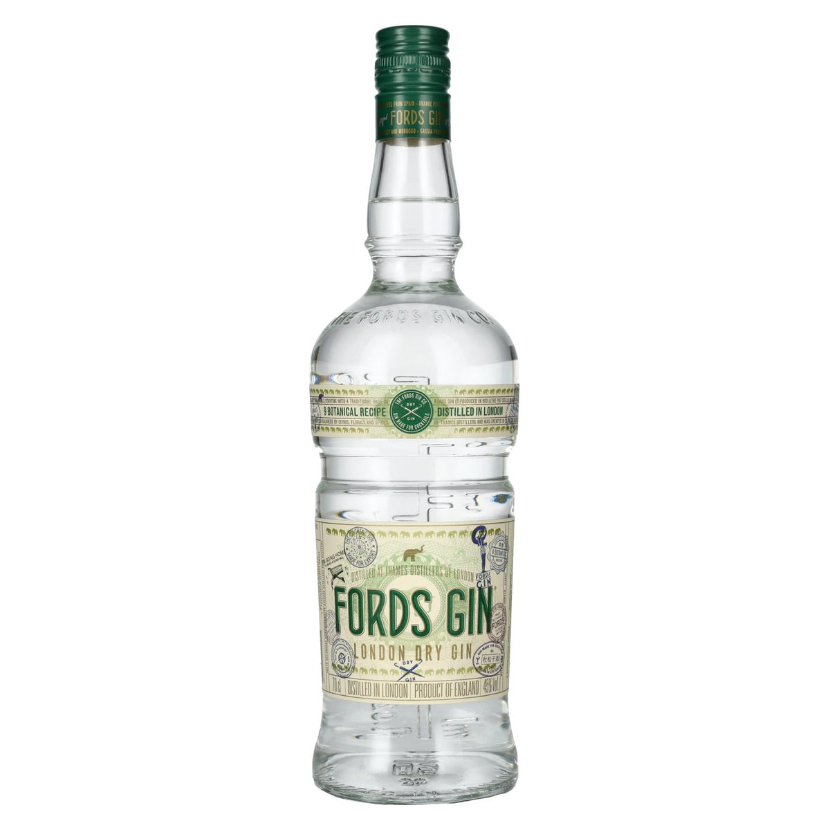 Fords Gin London Dry Gin 45% Vol. 0,7l