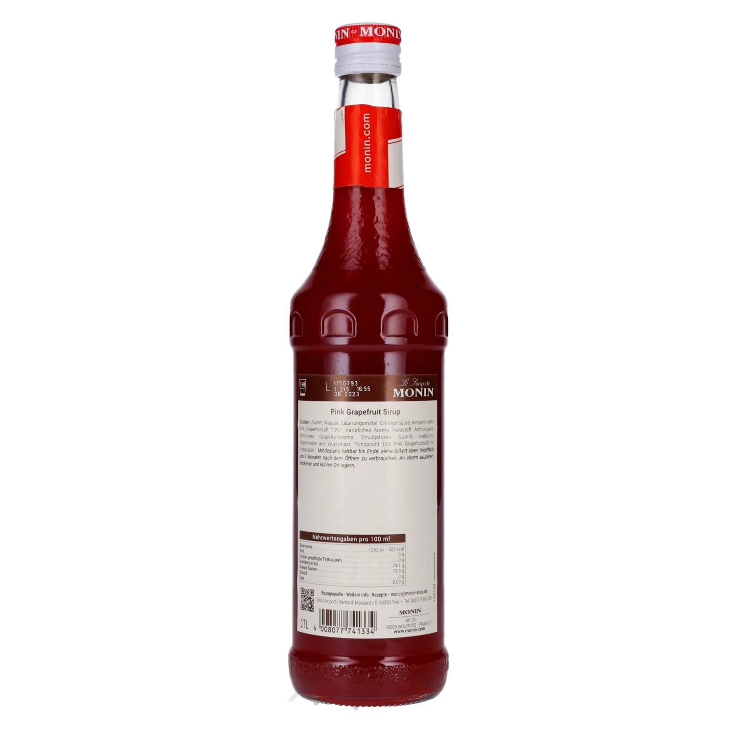 Le Sirop de Monin PINK GRAPEFRUIT 0,7l
