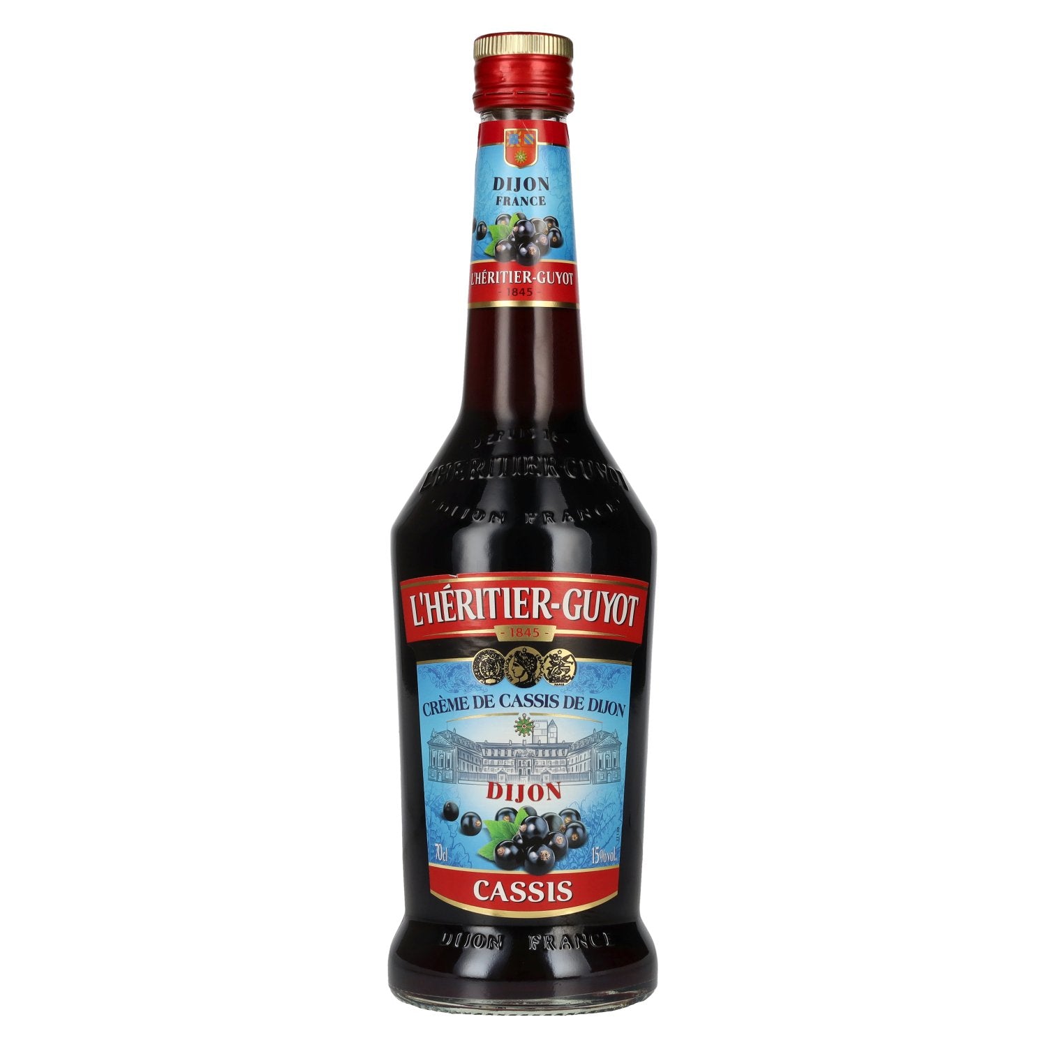 L'Heritier-Guyot Créme de Cassis Dijon 15% Vol. 0,7l