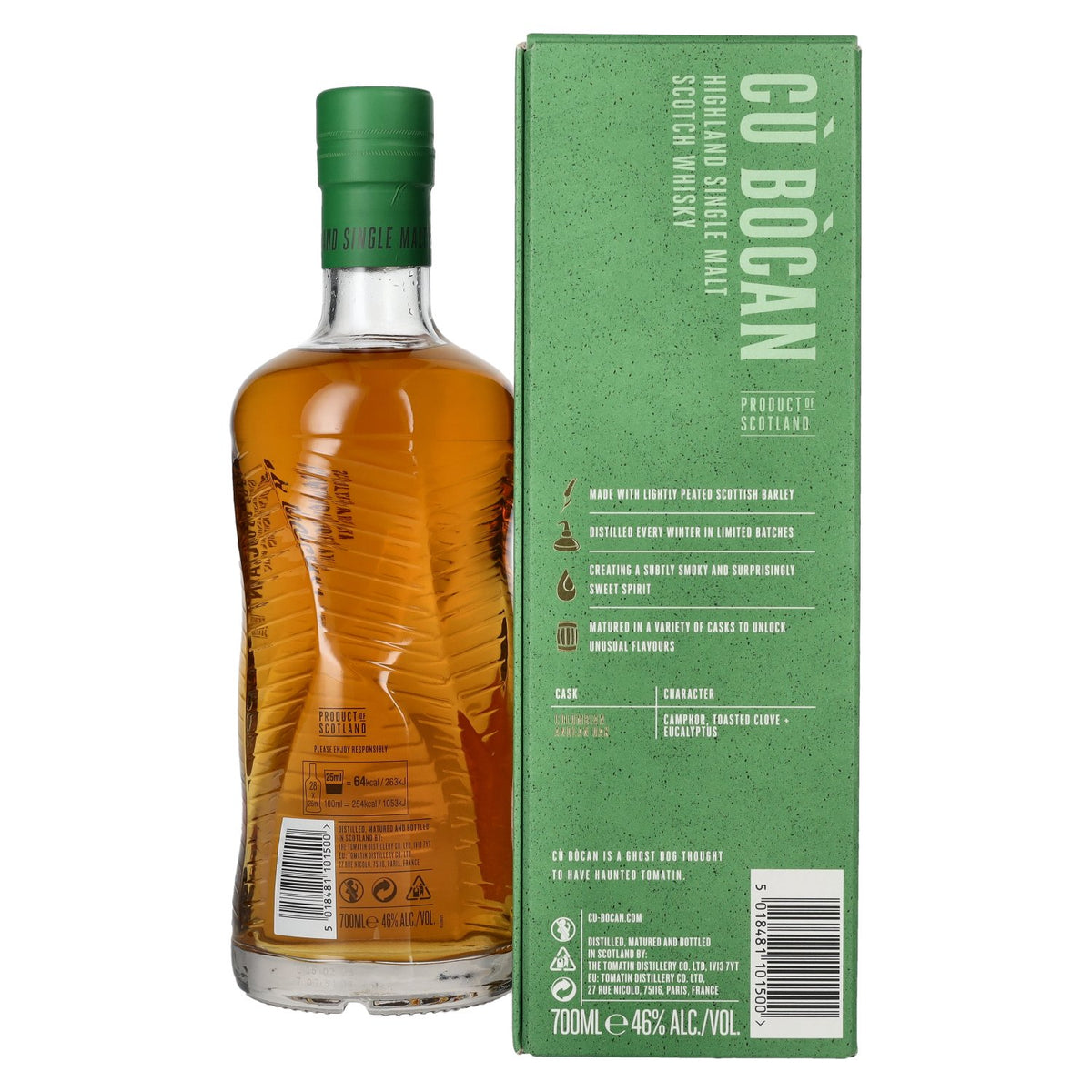 Tomatin CÙ BÒCAN Creation #5 Highland Single Malt 46% Vol. 0,7l en boîte cadeau