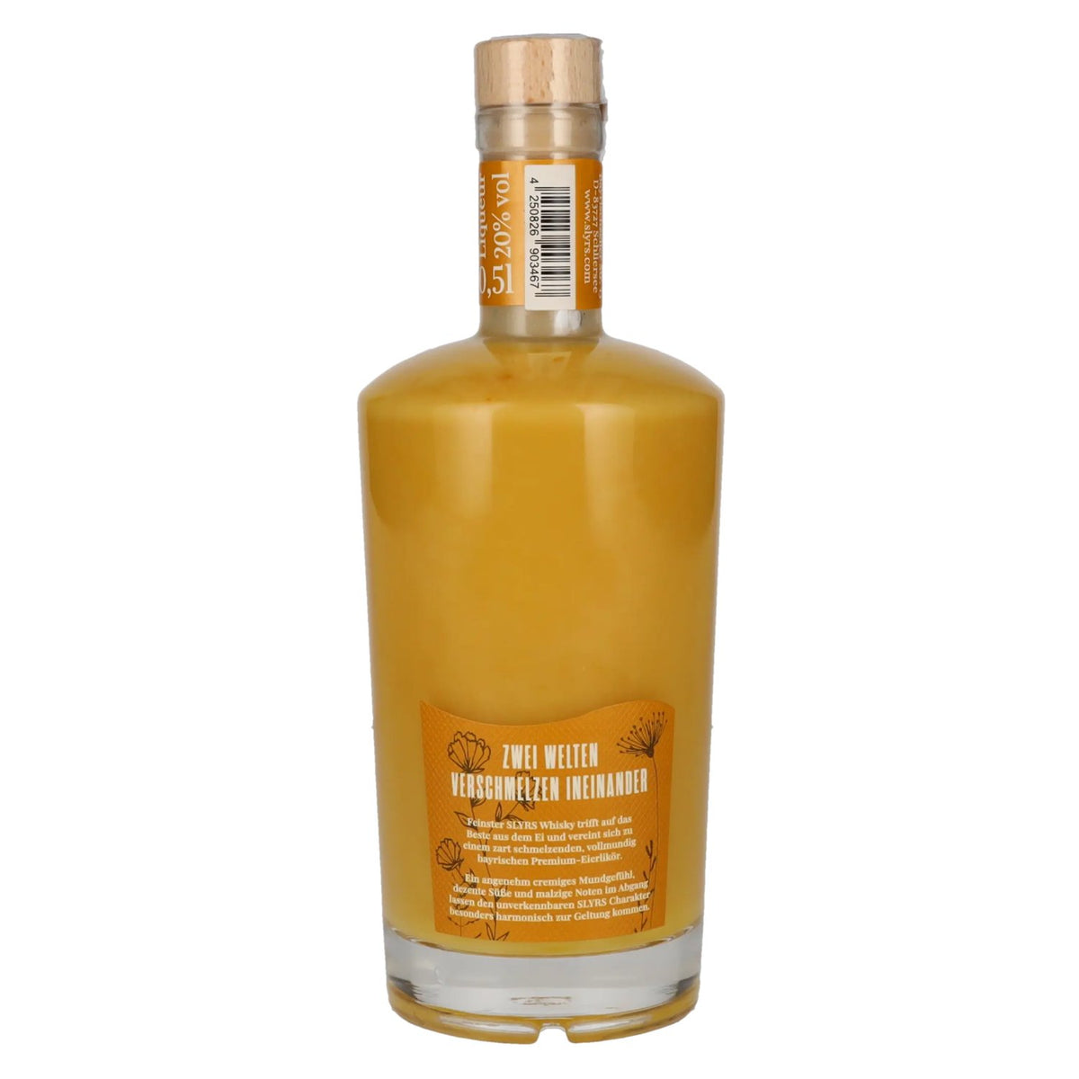 Slyrs Bavarian Whisky Liqueur aux œufs 20% Vol. 0,5l