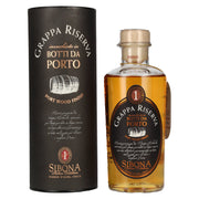 Sibona GRAPPA RISERVA Botti da PORTO 40% Vol. 0.5l in gift box