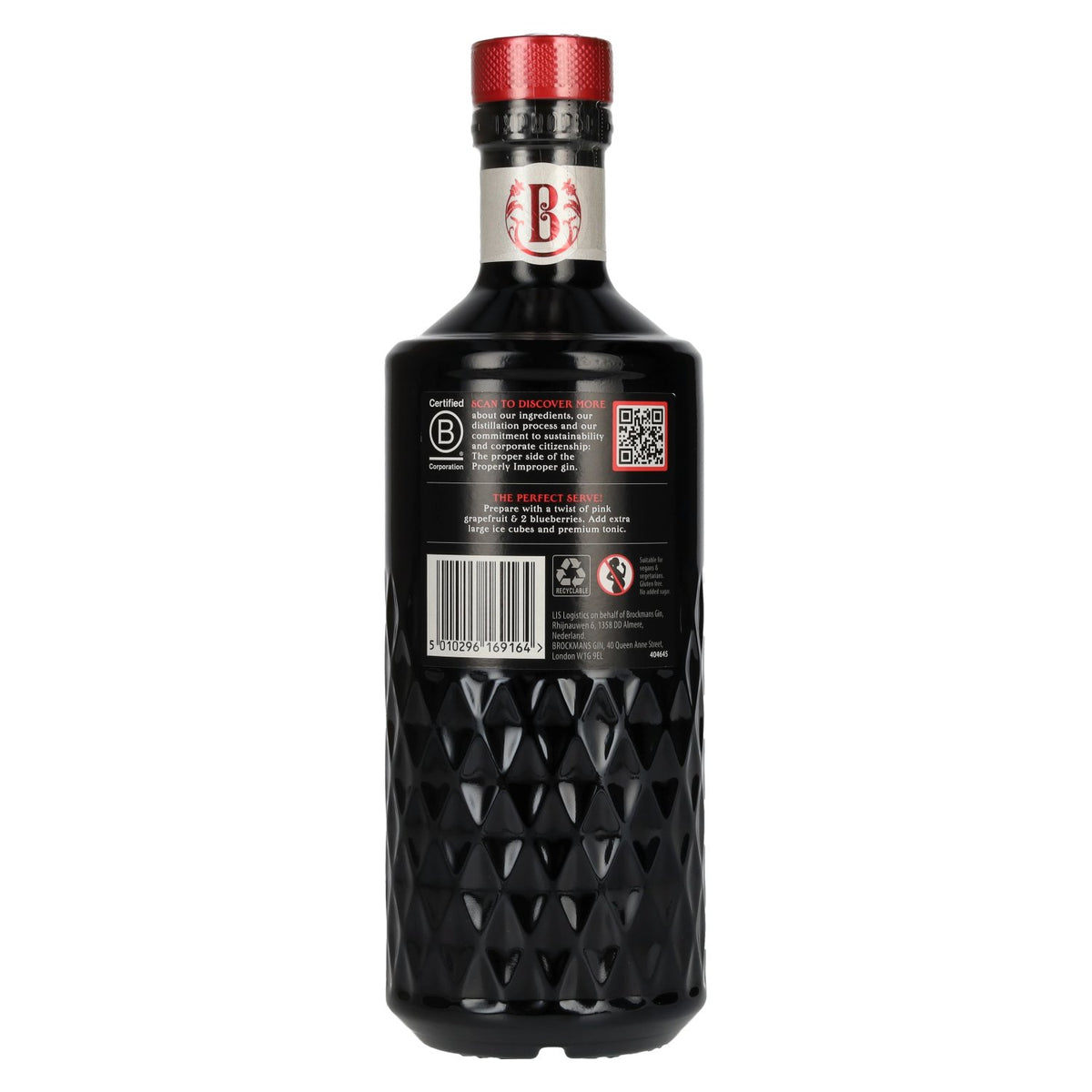 Brockmans Intensely Smooth GIN 40% Vol. 0,7l