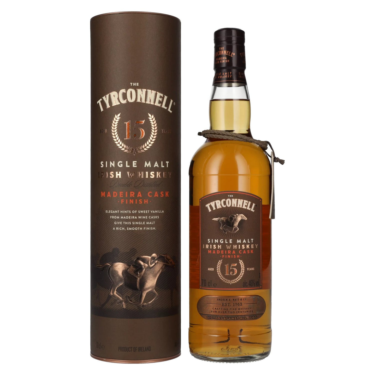 The Tyrconnell 15 Years Old Madeira Cask 46% Vol. 0,7l en boîte cadeau