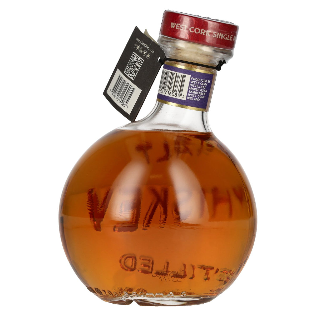 West Cork Irish Whiskey Single Malt SHERRY CASK FINISHED Limited Edition 46% Vol. 0.7l