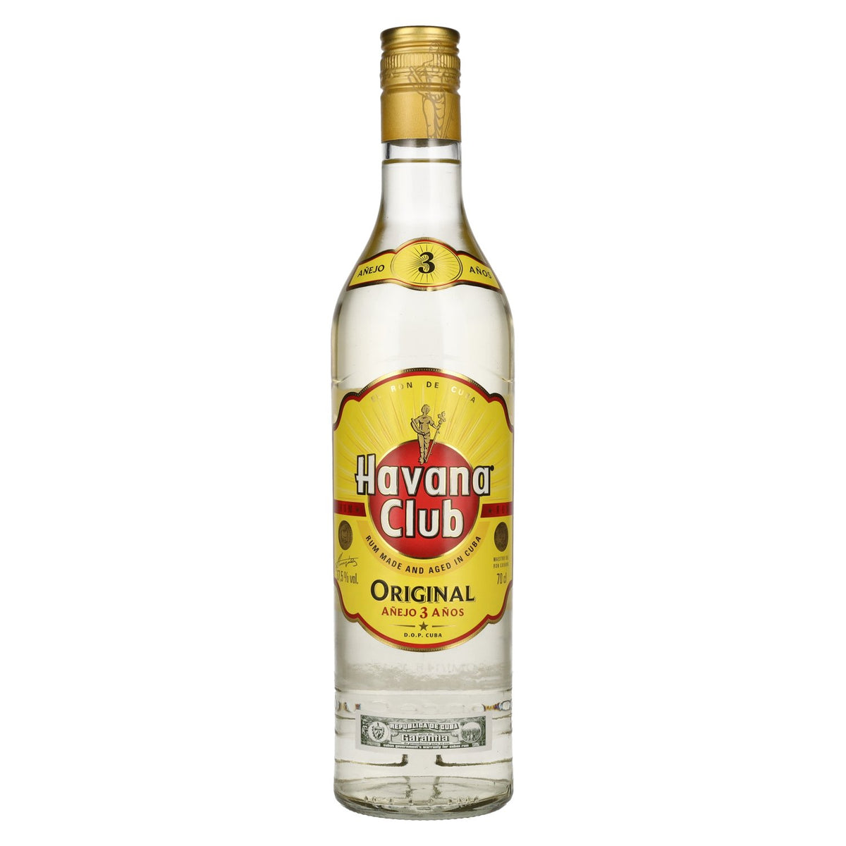 Havana Club Añejo 3 Años Rum 37,5% Vol. 0,7l