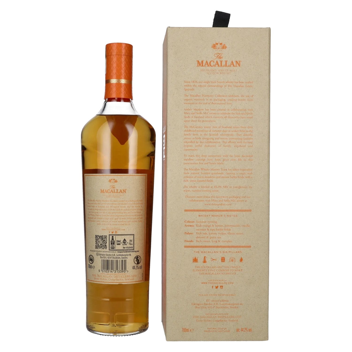 The Macallan The Harmony Collection AMBER MEADOW 44,2% Vol. 0,7l in gift box