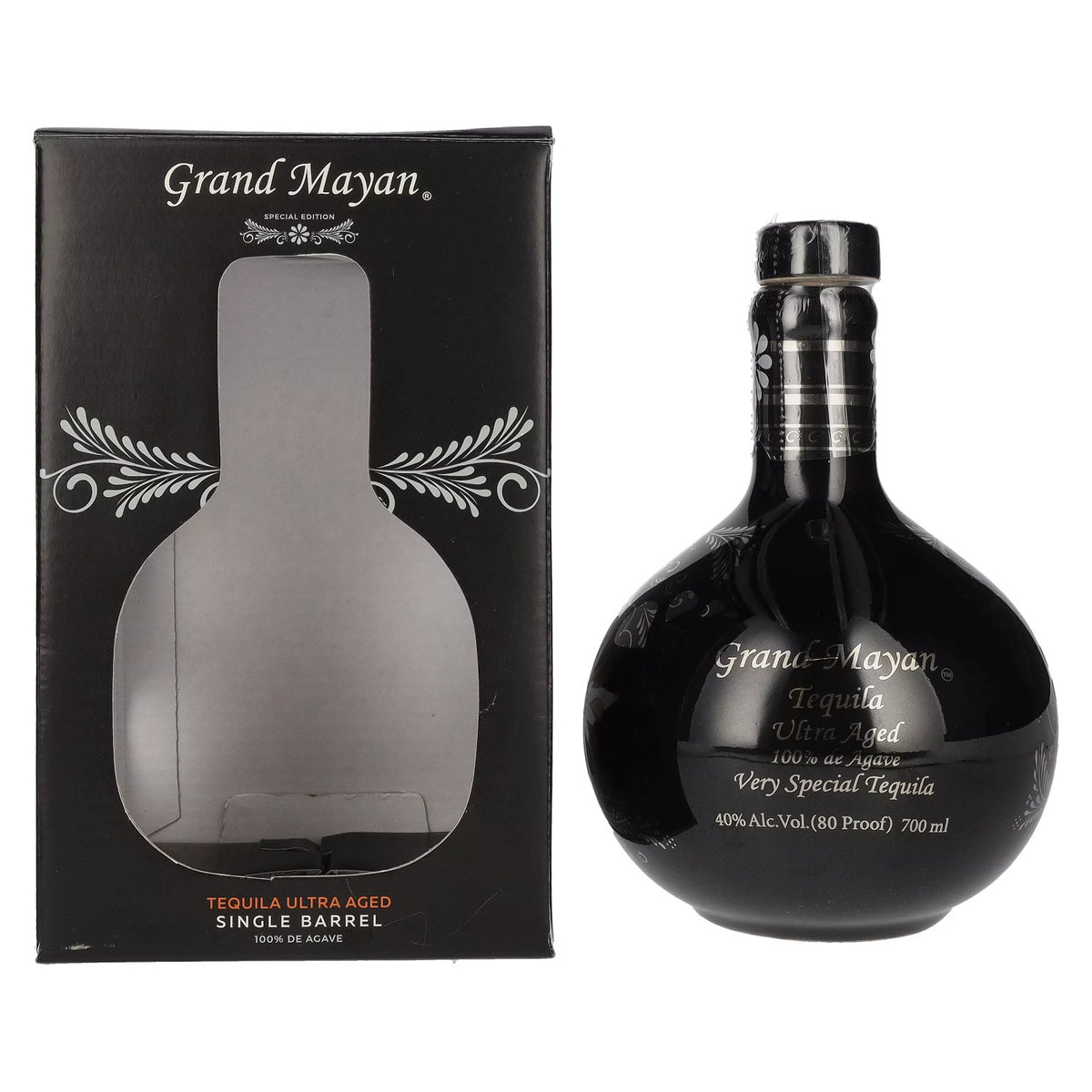 Grand Mayan ULTRA AGED Single Barrel Tequila 100% de Agave 40% Vol. 0,7l in gift box