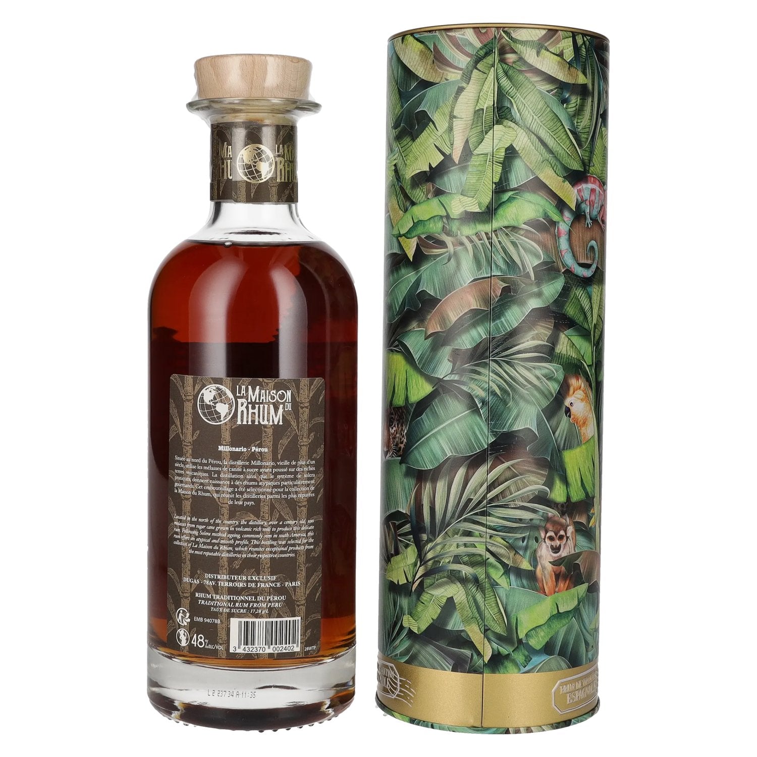 La Maison du Rhum PÉROU 2012/2022 Batch N° 5 48% Vol. 0,7l in Tinbox