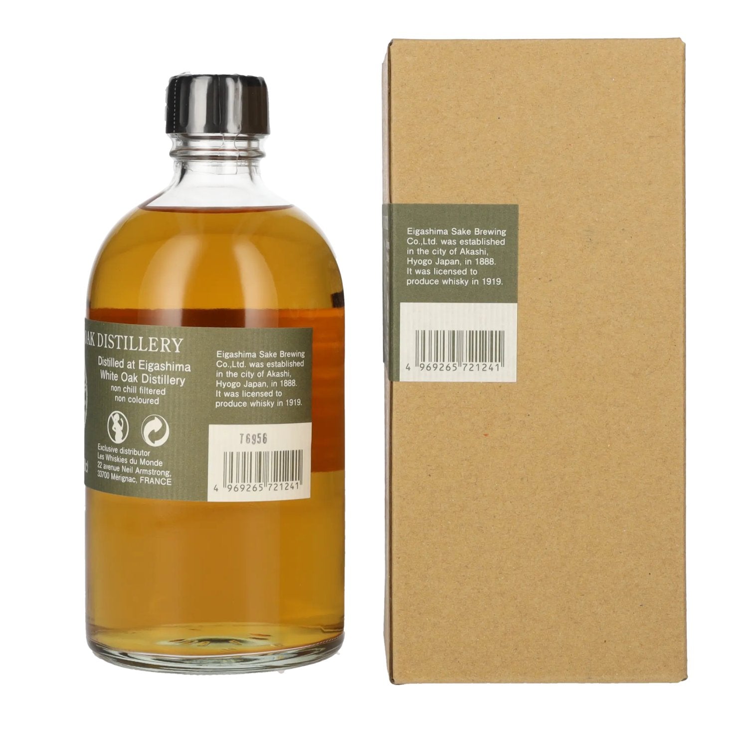 White Oak AKASHI Single Malt Whisky 46% Vol. 0,5l in Geschenkbox