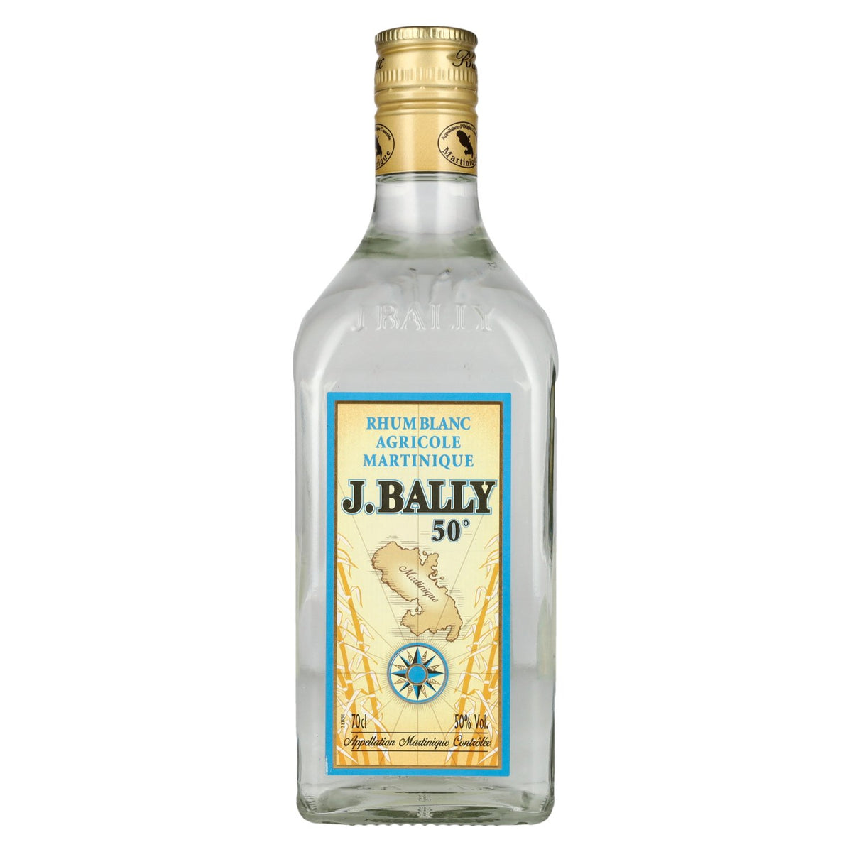 J. Bally Rhum Blanc Agricole Martinique 50% Vol. 0,7l