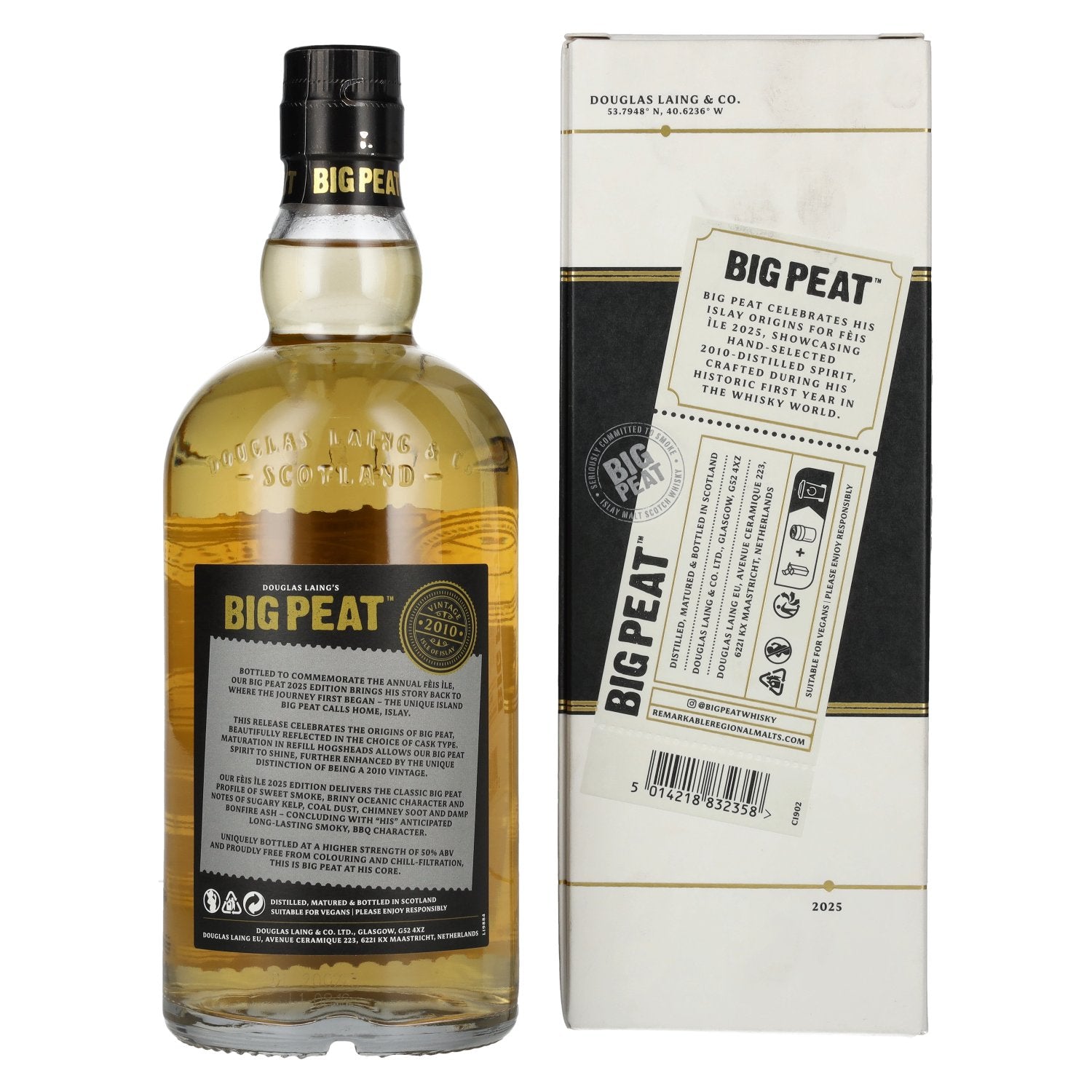 Douglas Laing BIG PEAT Féis Ìle Vintage 2010/2025 50% vol. 0,7l en coffret cadeau