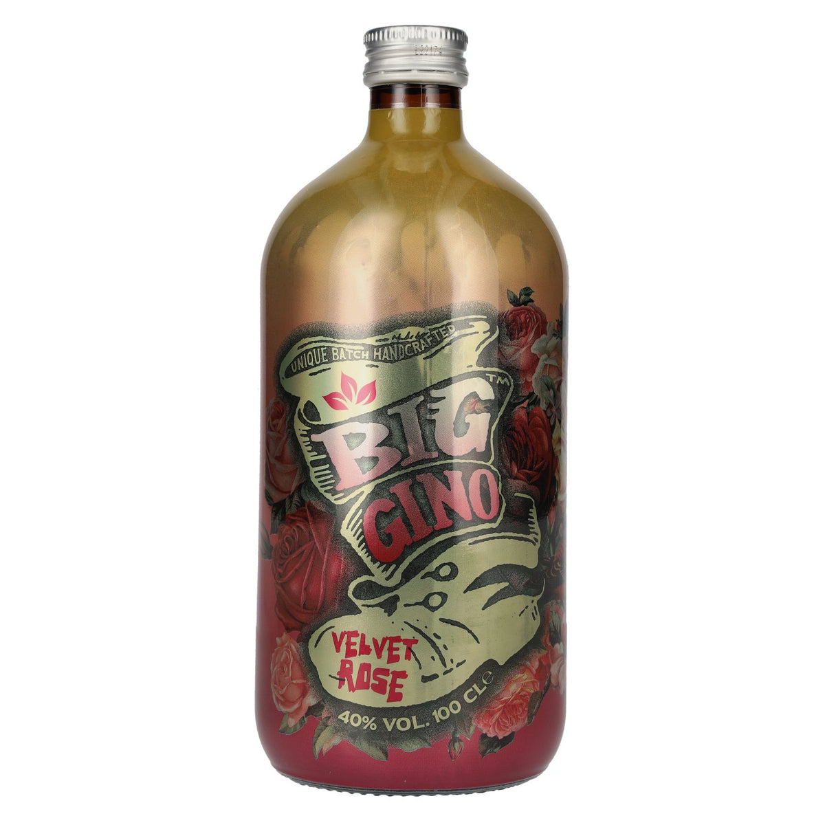 Big Gino Gin VELVET ROSE 40% ABV 1l