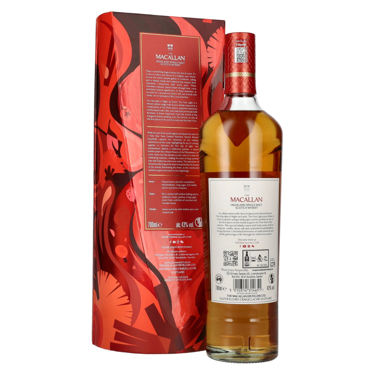 The Macallan A NIGHT ON EARTH THE FIRST LIGHT 43% Vol. 0,7l in gift box