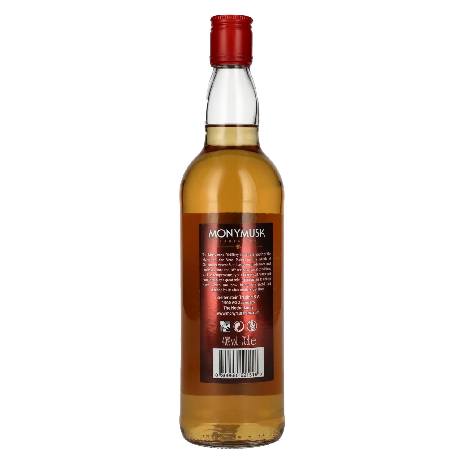 Monymusk Plantation SPECIAL GOLD Rum 40% Vol. 0,7l