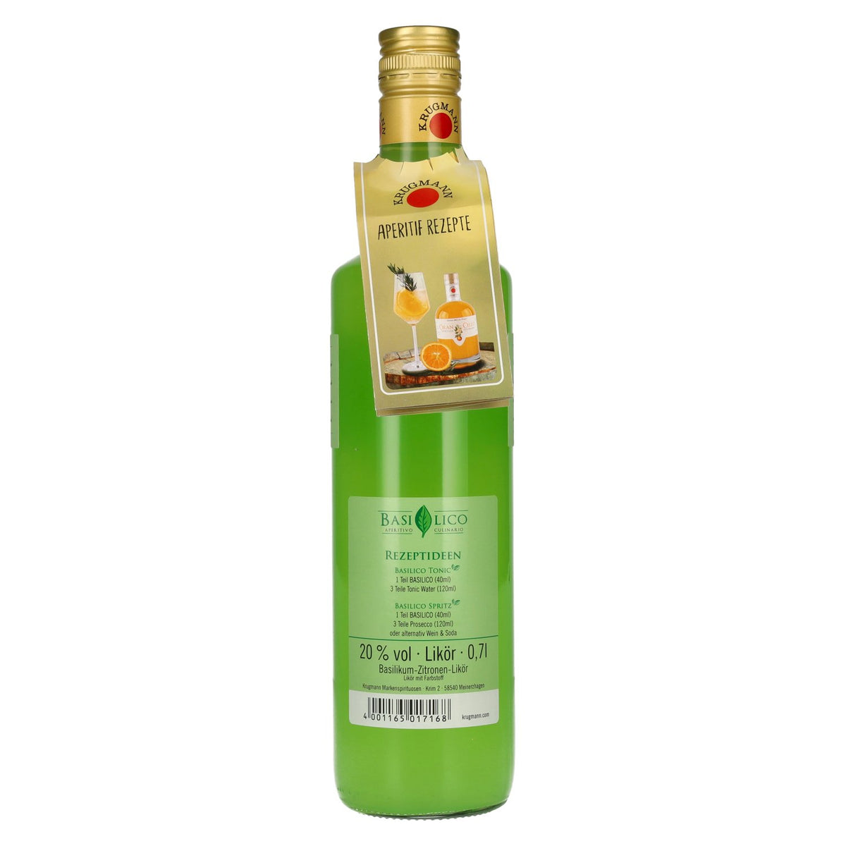 Basilico Aperitivo Culinario 20% Vol. 0,7l