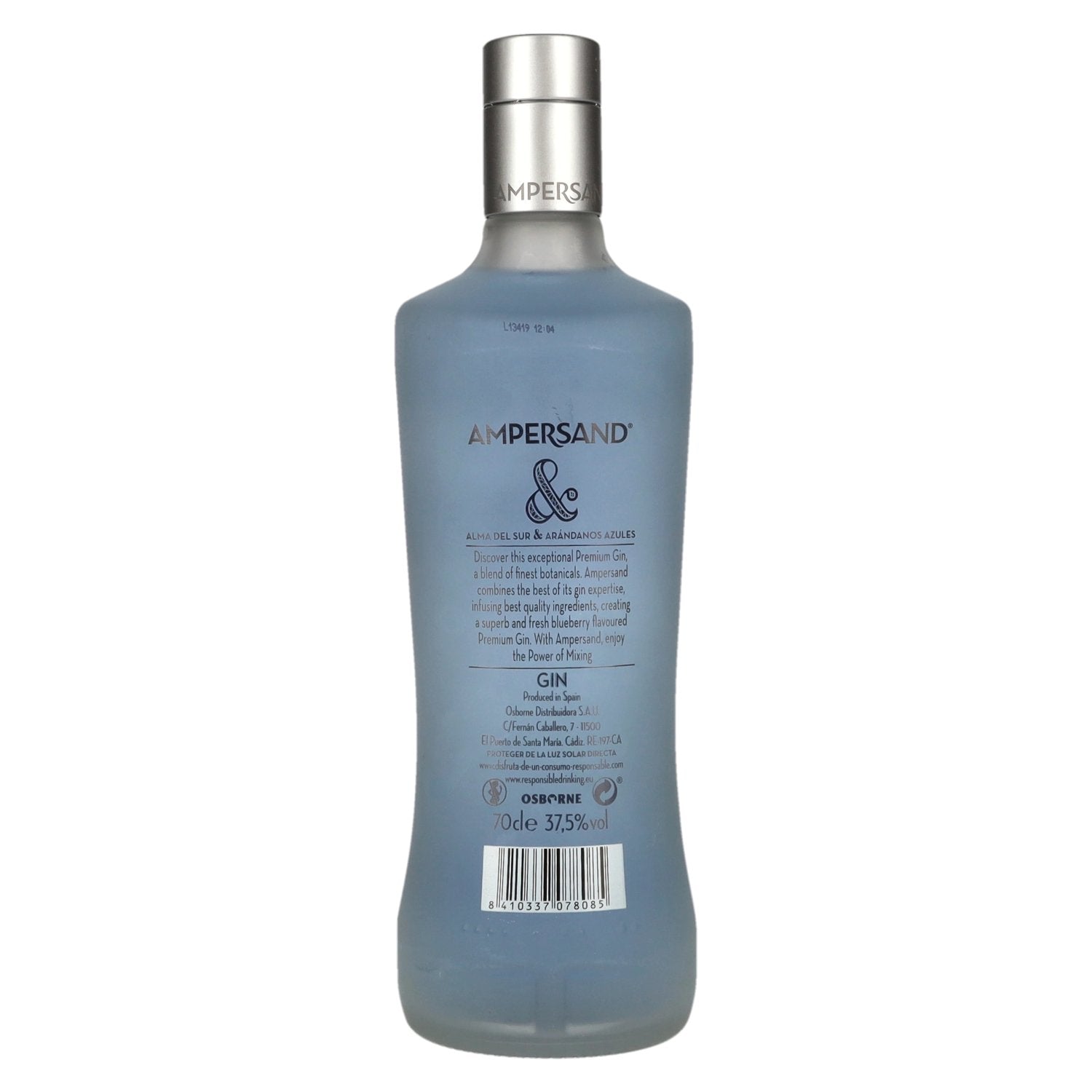Ampersand BLUEBERRY FLAVOUR Premium Gin 37,5% Vol. 0,7l