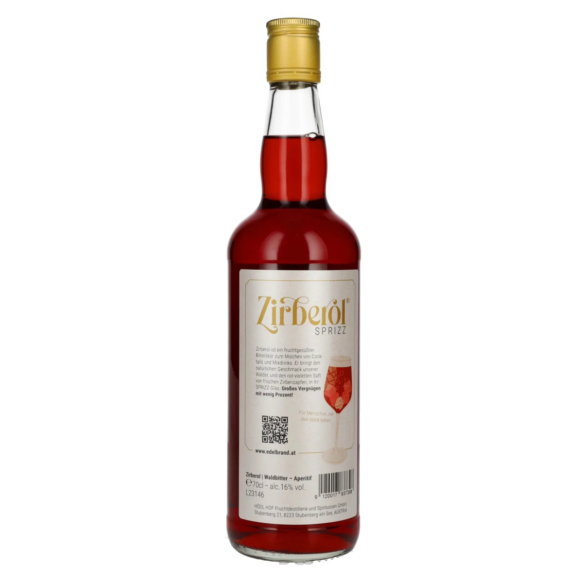 Zirberol Sprizz 16% vol. 0,7l