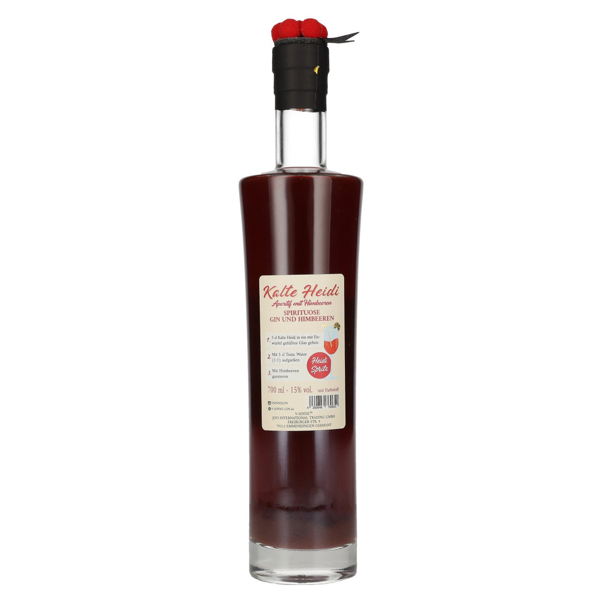 V-Sinne Black Forest Kaltern Heidi Handcrafted 15% Vol. 0,7l