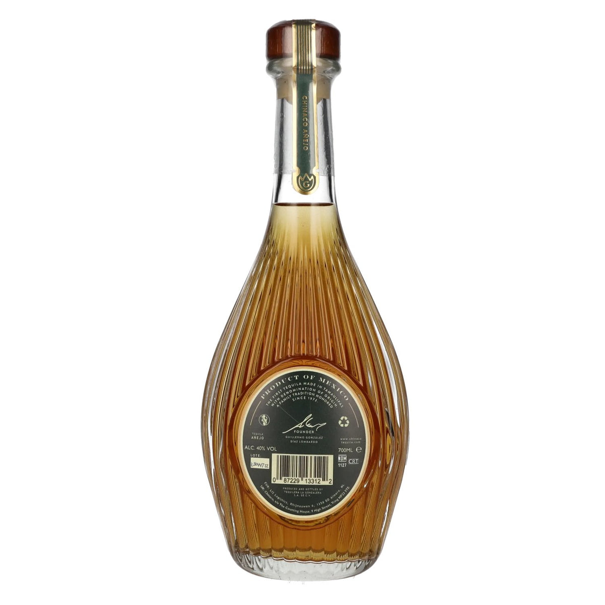 Chinaco AÑEJO Tequila 100% Puro Agave Azul 40% Vol. 0,7l