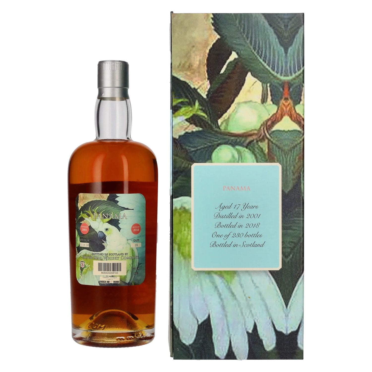 Silver Seal PANAMA Rum 17 Years Old 2001 51% Vol. 0,7l en boîte cadeau