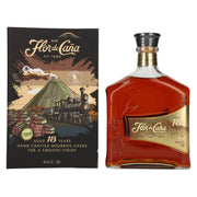 Flor de Caña 18 Years Old Family Estate 40% ABV 0.7l in a gift box