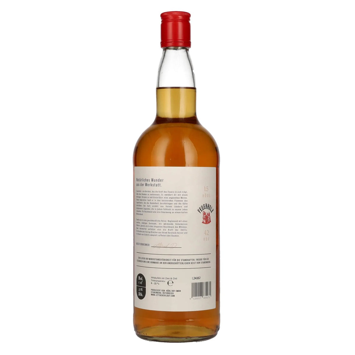 Hödl Hof FEUERHOLZ Whiskylikör 33% Vol. 1l