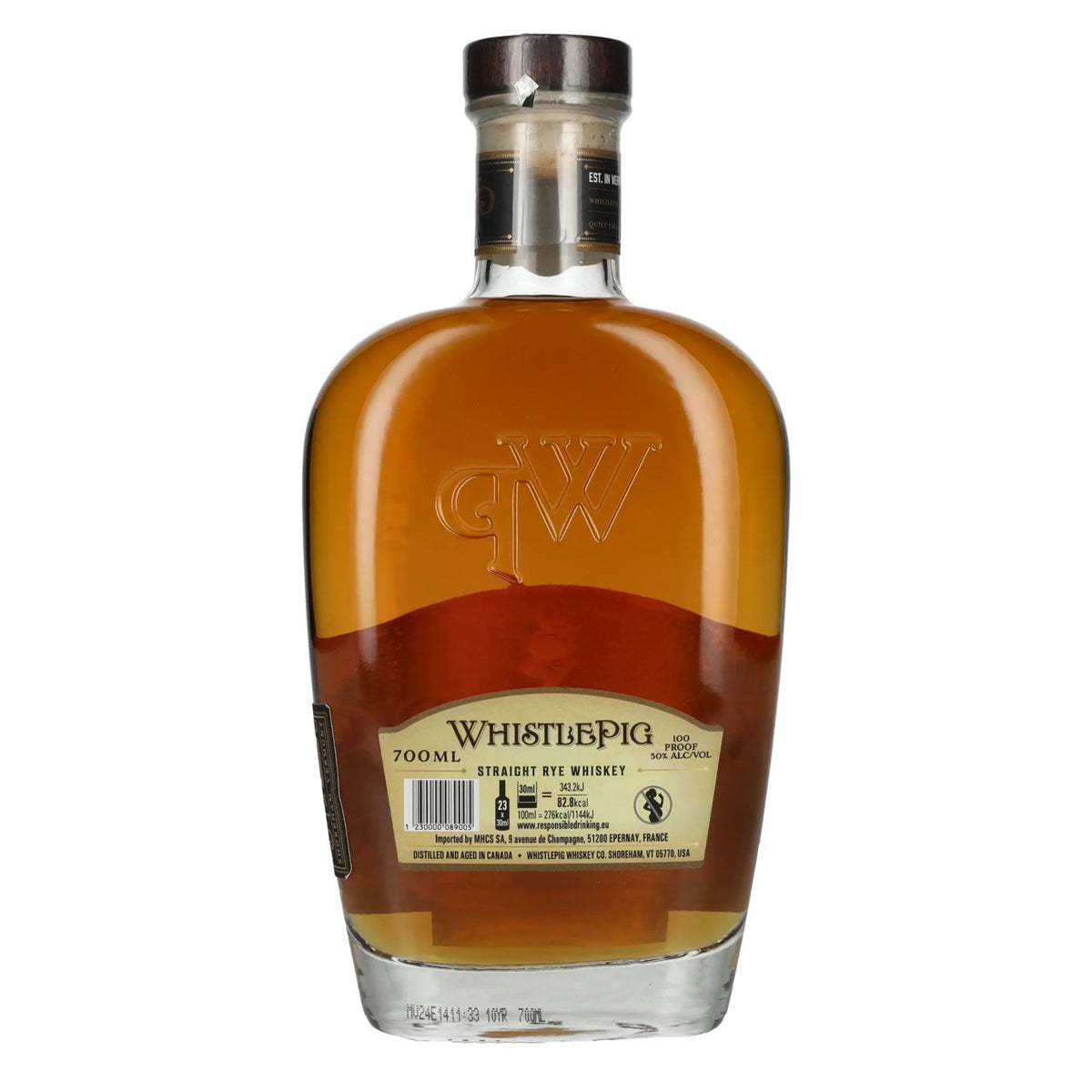 WhistlePig 10 Years Old SMALL BATCH Rye Whiskey 50% Vol. 0,7l