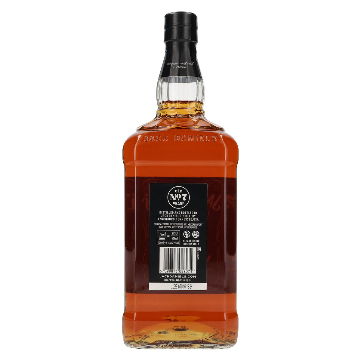 Jack Daniel's Tennessee Sour Mash Whisky 40% ABV 1.5l