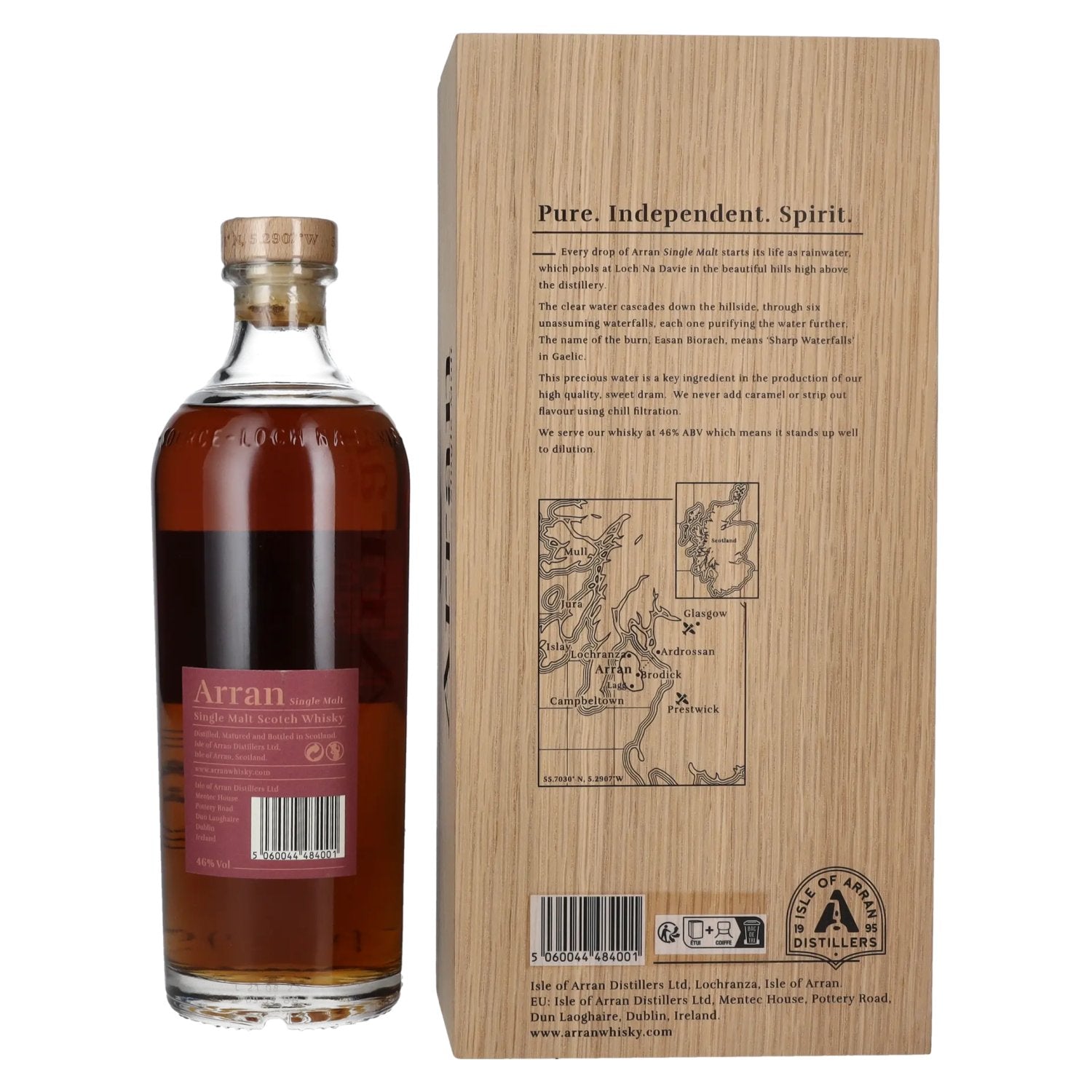 Arran 25 Years Old Single Malt Scotch Whisky 46% Vol. 0,7l in wooden box