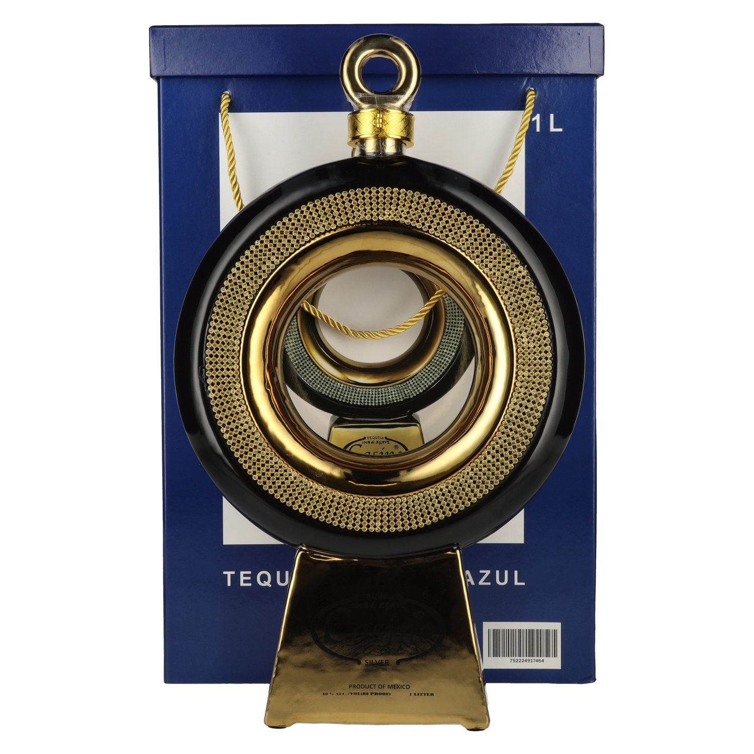 Casino Azul SILVER 100% de Agave Tequila 40% Vol. 1l en boîte cadeau