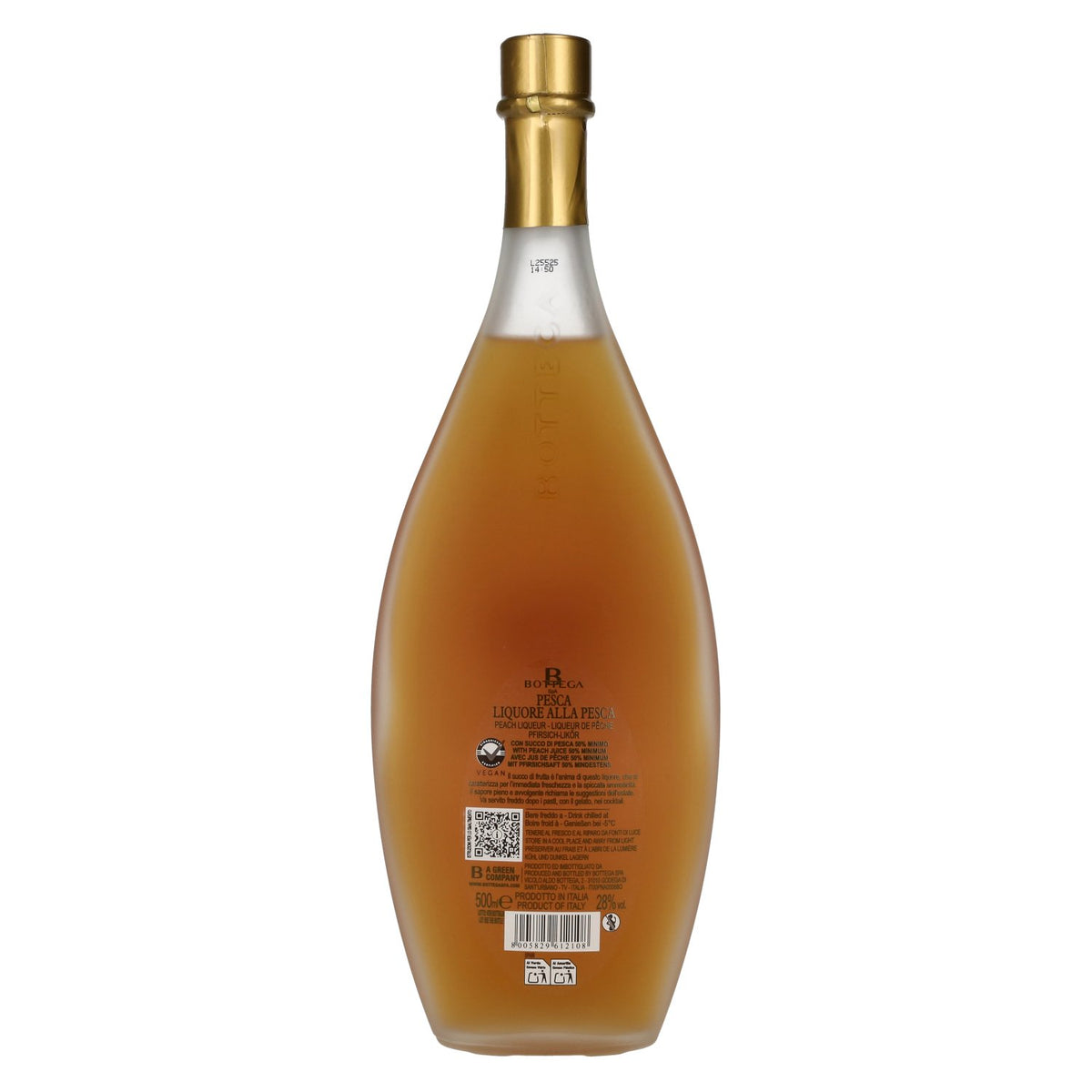 Bottega PESCA Liqueur de Pêche 28% Vol. 0,5l