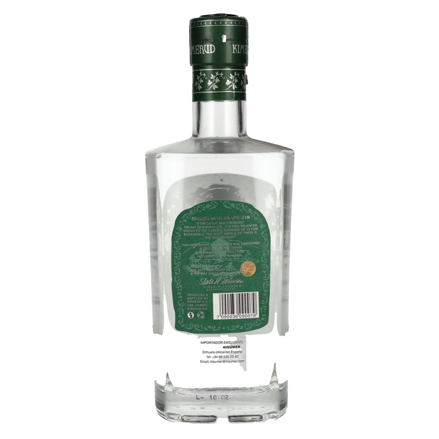Kimerud Wild Grade Gin Small Batches 47% Vol. 0,7l