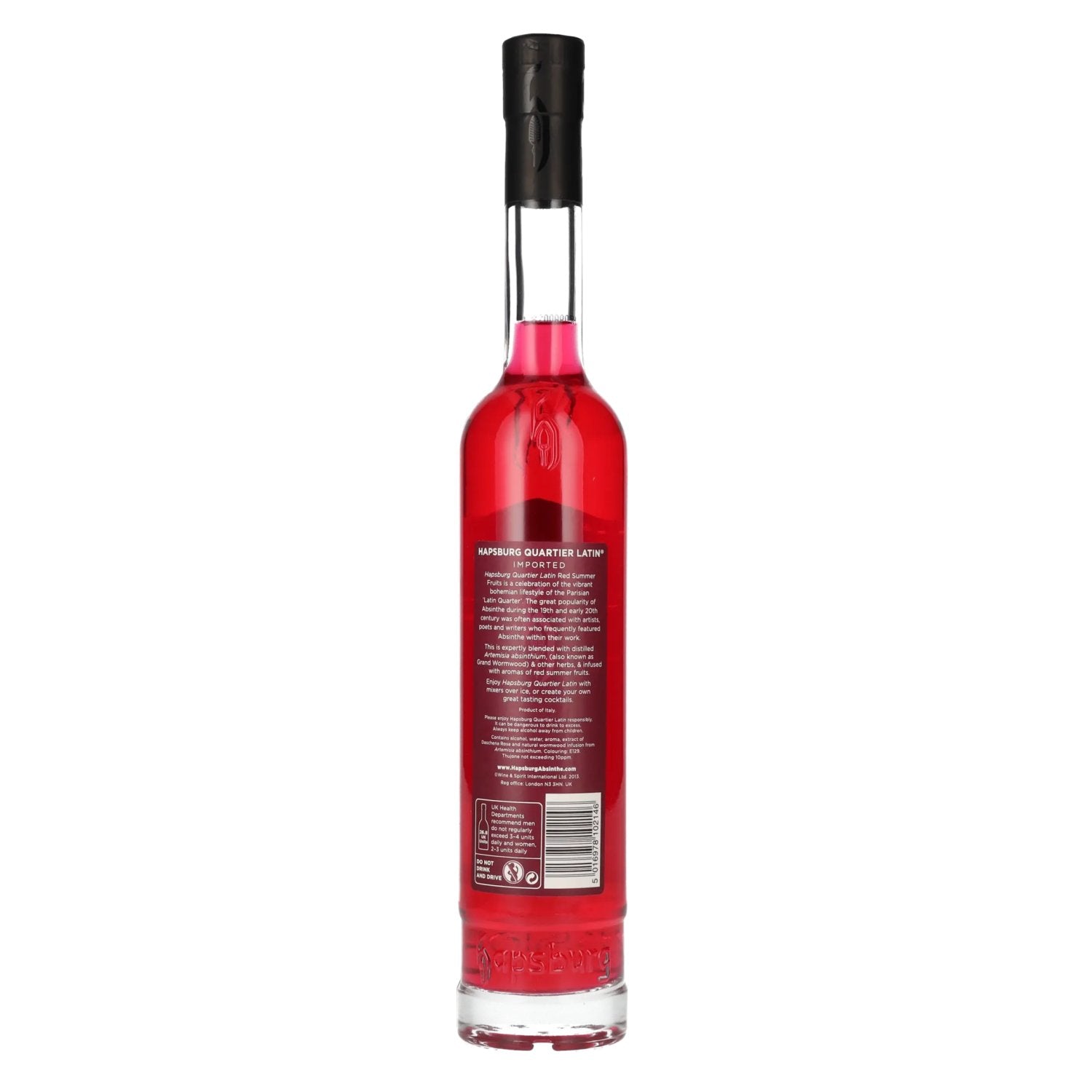 Hapsburg Absinthe QUARTIER LATIN Flavoured with Red Summer Fruits 53,5% Vol. 0,5l