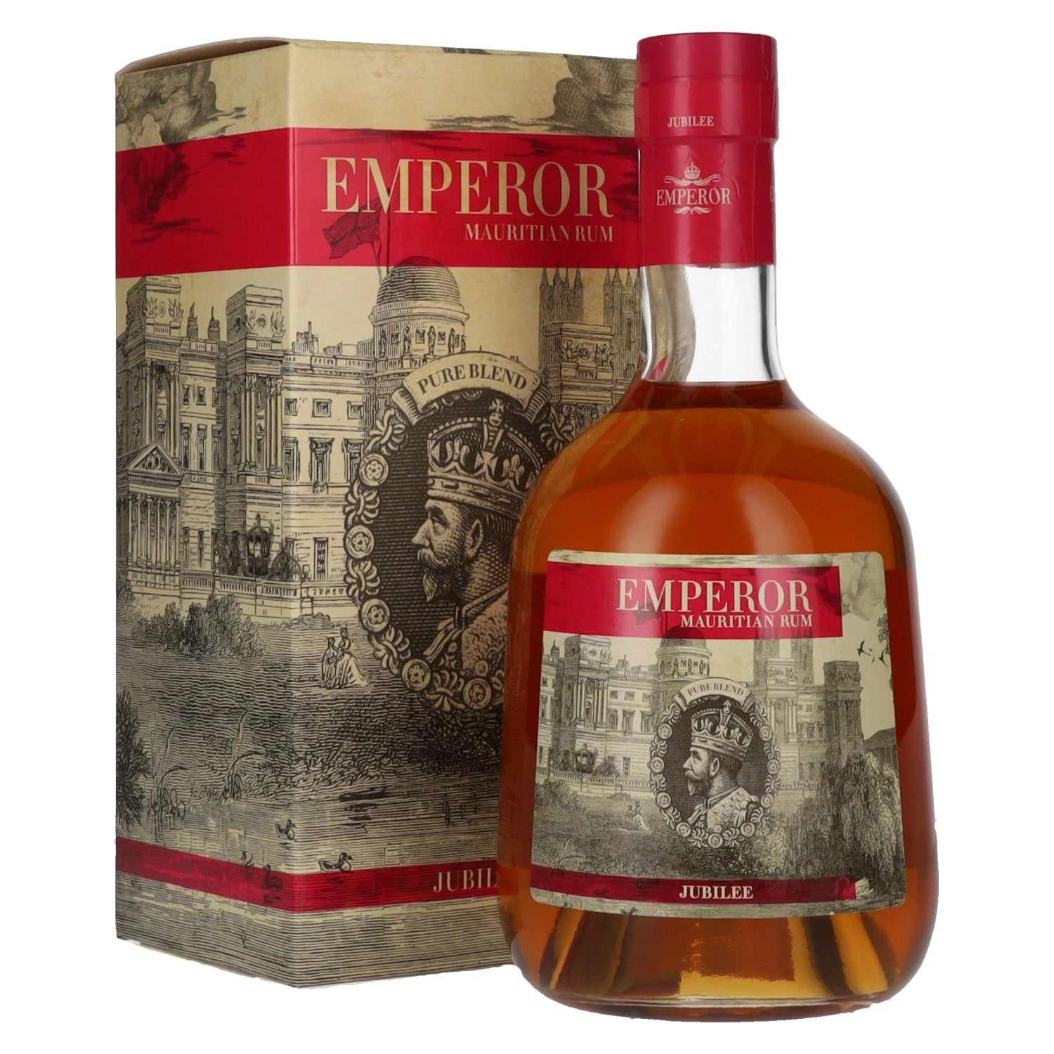 Emperor Mauritian Rum JUBILEE Pure Blend 40% Vol. 0,7l in gift box