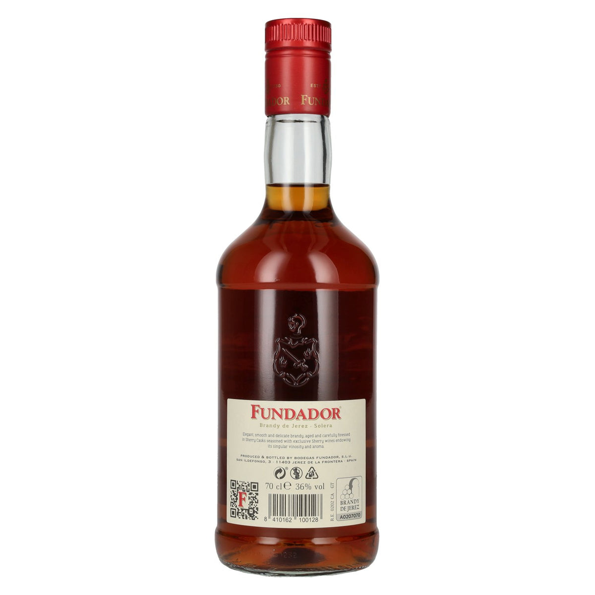 Fundador Solera Reserva Pedro Domecq Brandy de Jerez 36% Vol. 0,7l