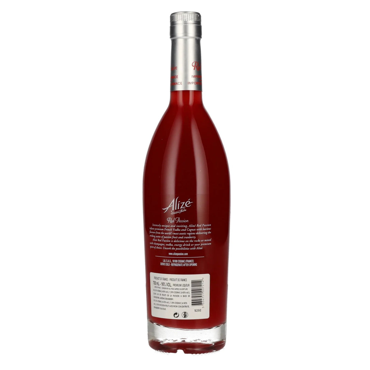 Alizé Red Passion Liqueur 16% vol. 0,7l