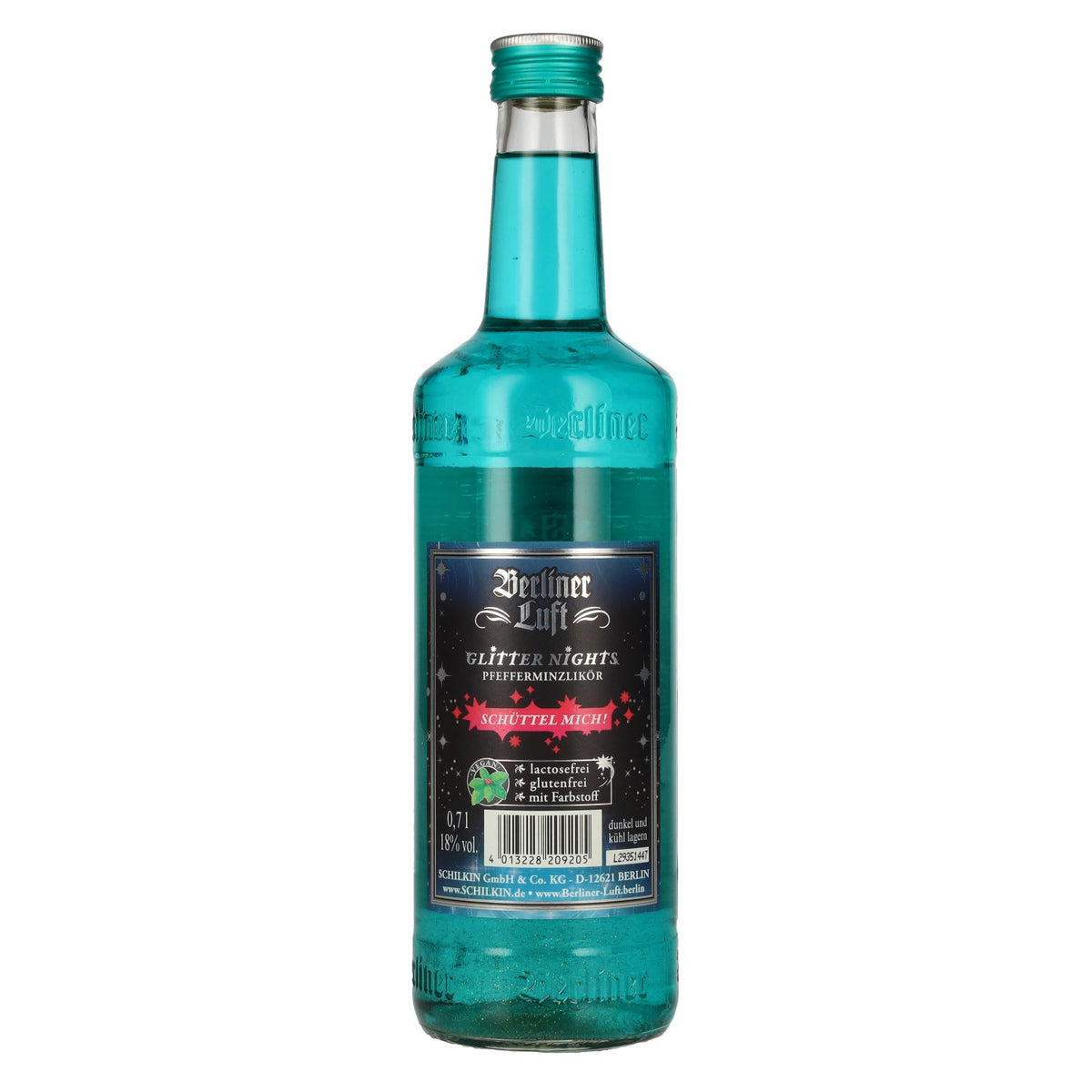 Berliner Luft GLITTER NIGHTS La liqueur de menthe fraîche 18% vol. 0,7l