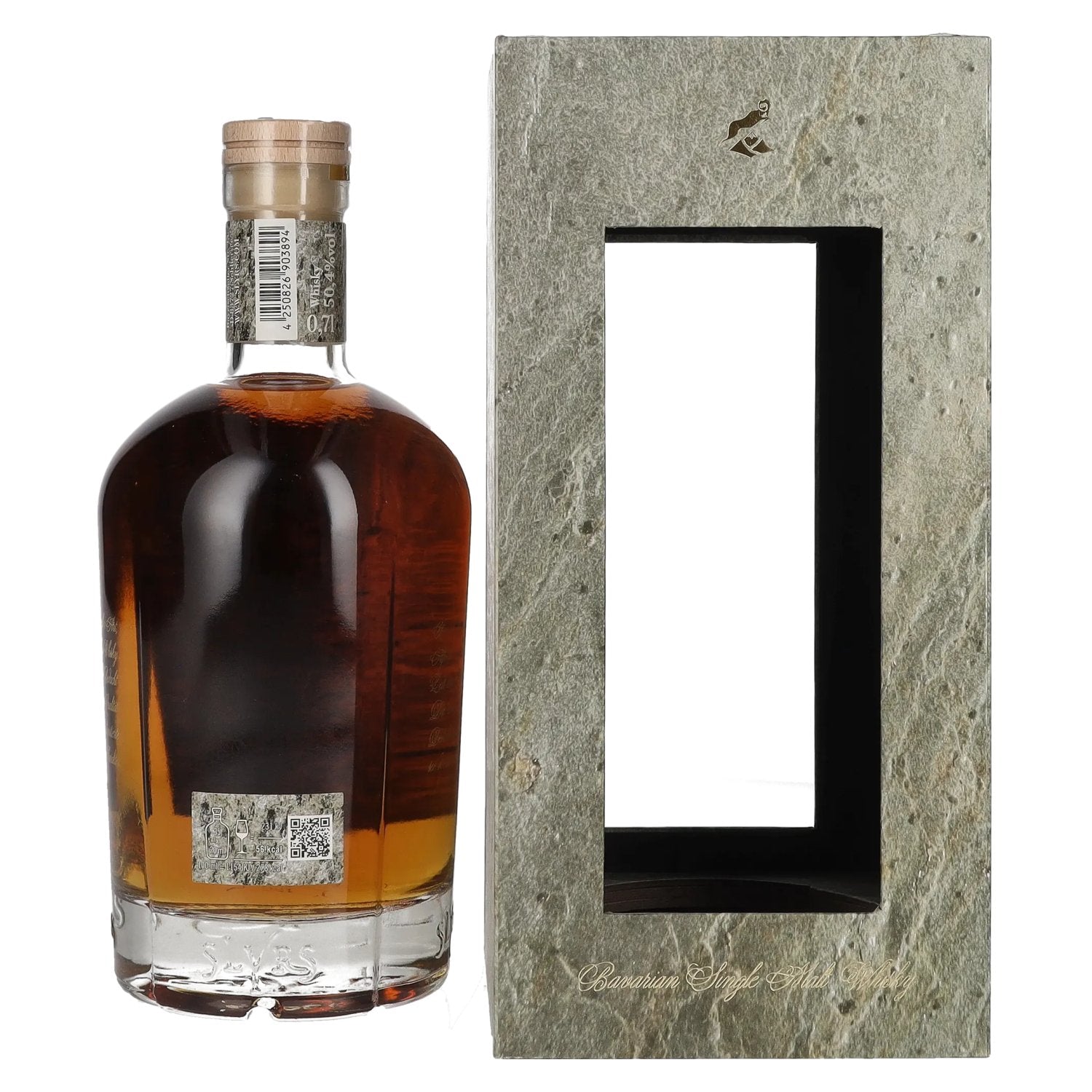 Slyrs Single Malt Whisky MOUNTAIN EDITION Jägerkamp 2023 50,4% Vol. 0,7l in Geschenkbox