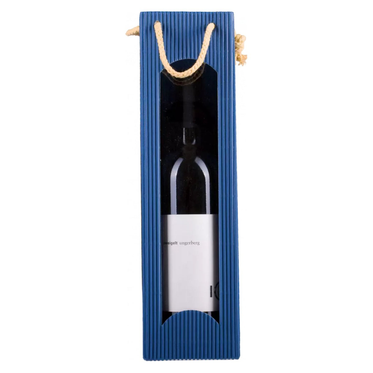 Carrier bag, BLUE, Open Wave, 1-pack