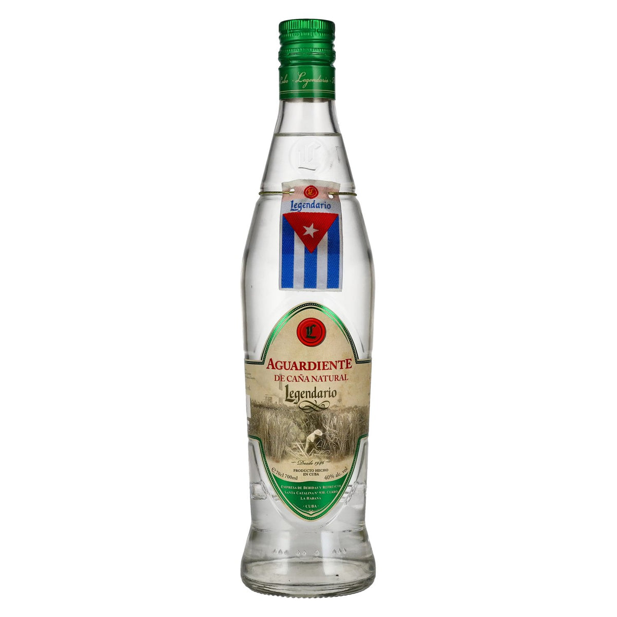Legendario Aguardiente de Cana Natural 40% vol. 0,7l