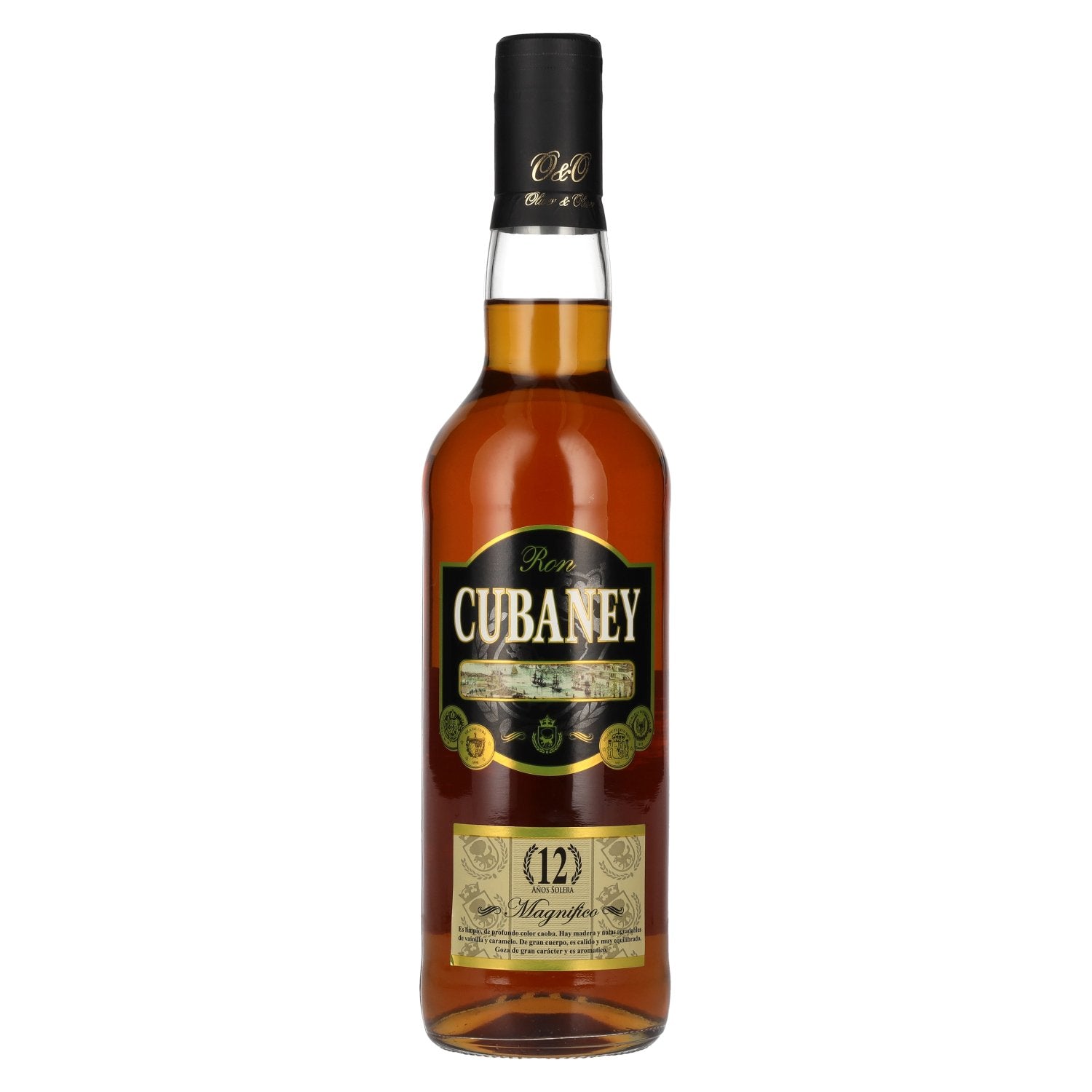 Ron Cubaney MAGNIFICO 12 Años Solera 38% vol. 0,7l