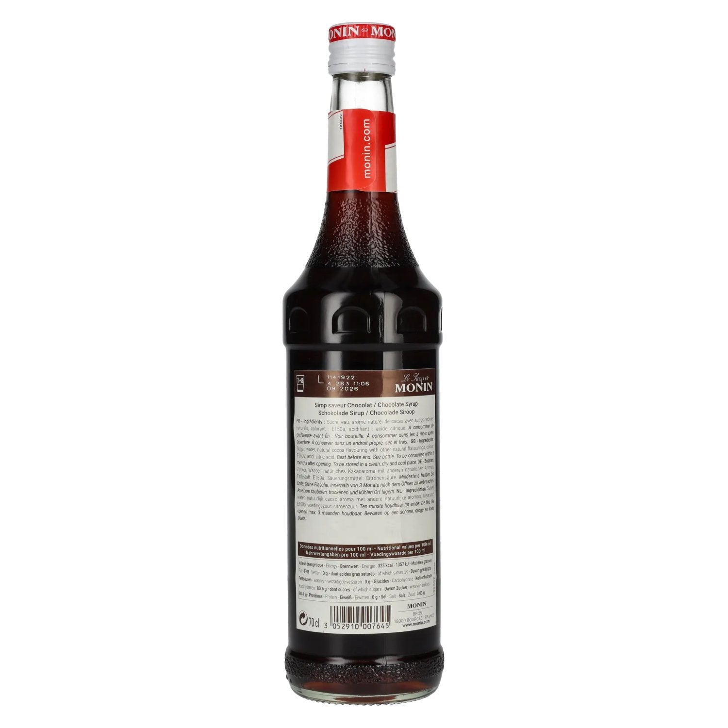 Le Sirop de Monin CHOCOLAT 0,7l