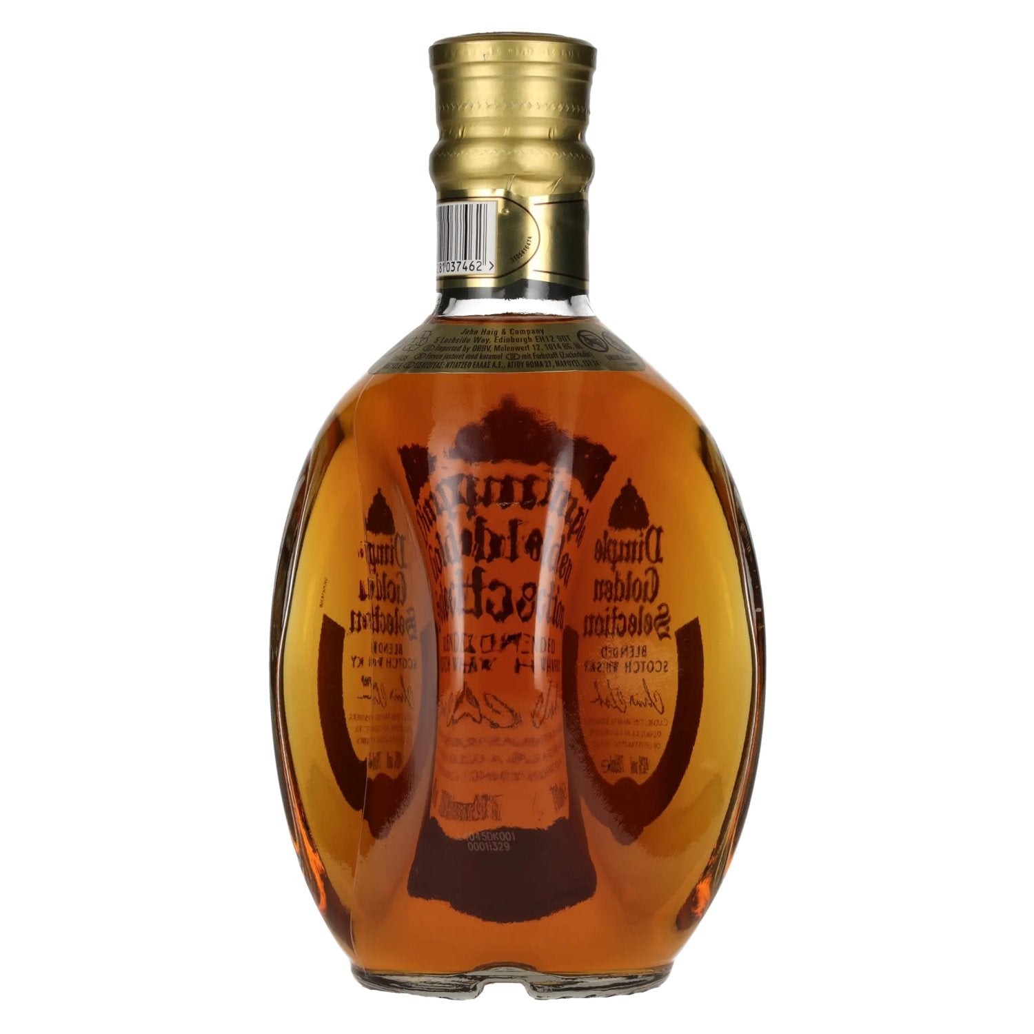 Dimple GOLDEN SELECTION Blended Scotch Whisky 40% vol. 0,7l