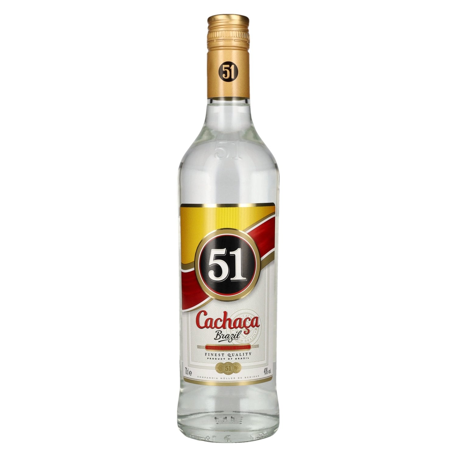 Cachaça 51 Brazil Sugar Cane Spirit 40 % vol. 0,7 l