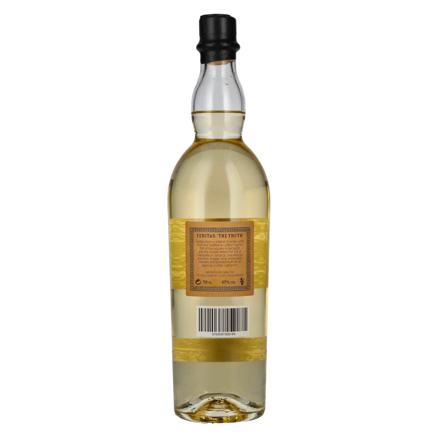 Veritas Foursquare White Blended Rum 47% Vol. 0,7l